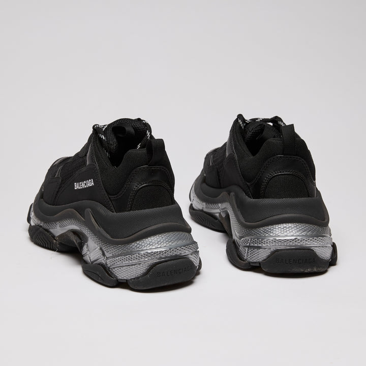 Balenciaga Black Triple S Sneaker's Size 40