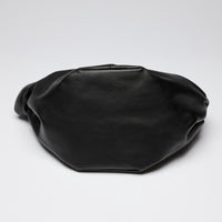 Bottega Veneta Smooth Black Leather Mini Knot Handbag