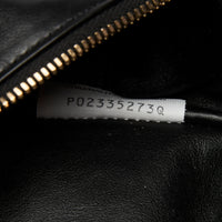 Bottega Veneta Smooth Black Leather Mini Knot Handbag