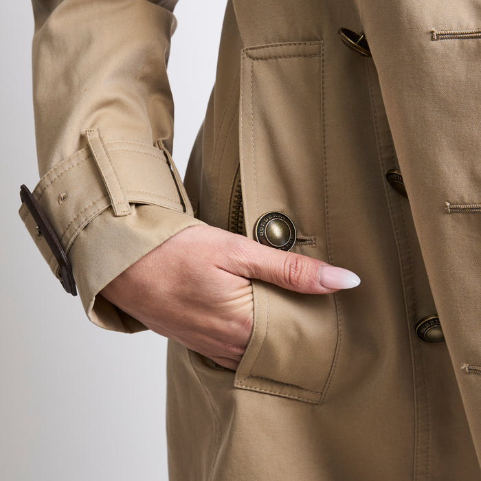 Burberry Khaki Trench Coat