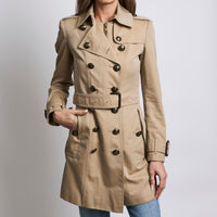 Burberry Khaki Trench Coat