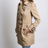 Burberry Khaki Trench Coat