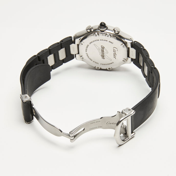 Cartier Stainless Steel Must 21 Chronoscaph Watch 32mm
