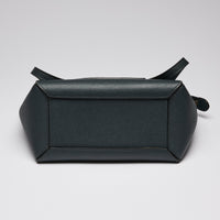 Celine Navy Blue Nano Belt Bag in Grained Calfskin