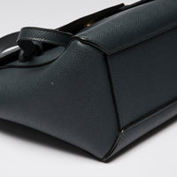 Celine Navy Blue Nano Belt Bag in Grained Calfskin