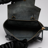 Celine Navy Blue Nano Belt Bag in Grained Calfskin