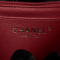 Pre-Loved Chanel™ Red Soft Leather 2.55 Mini Crossbody Bag