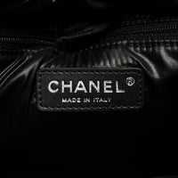 Pre-Loved Chanel™ Black Nylon Sherling Top Handle Hand Bag