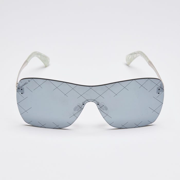 Pre-Loved Chanel ™ Rimless Mirrored Sunglasses