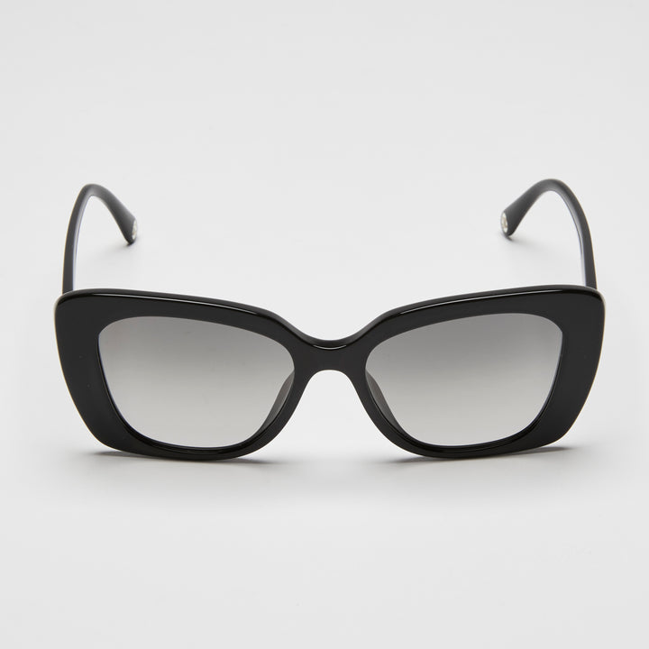 Pre-Loved Chanel™ Black Square Frame Sunglasses