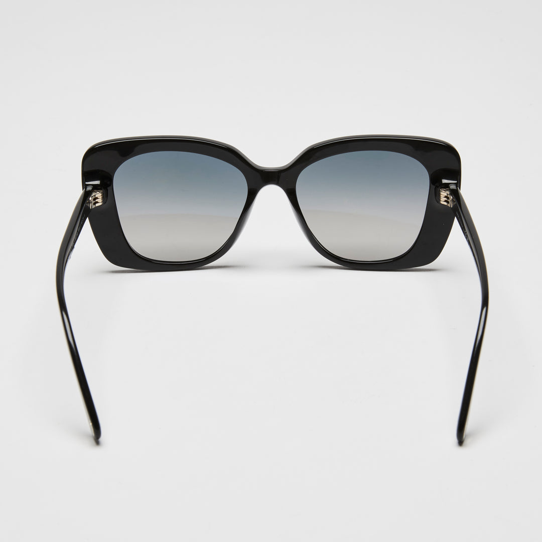 Pre-Loved Chanel™ Black Square Frame Sunglasses