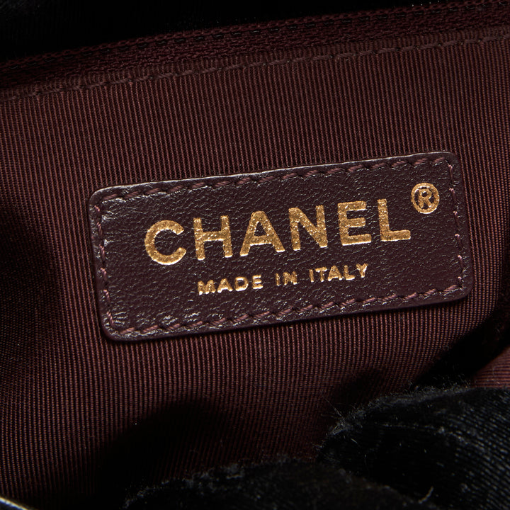 Pre-Loved Chanel™ Black Calfskin Leather Small Mademoiselle Flap Bag