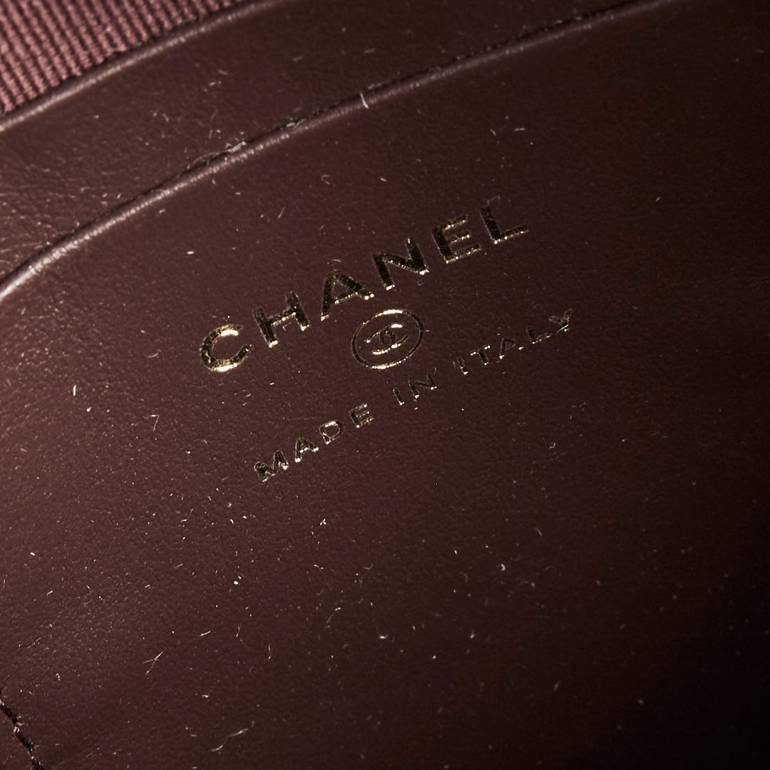 Pre-Loved Chanel™ Black Caviar Leather Mini Backpack