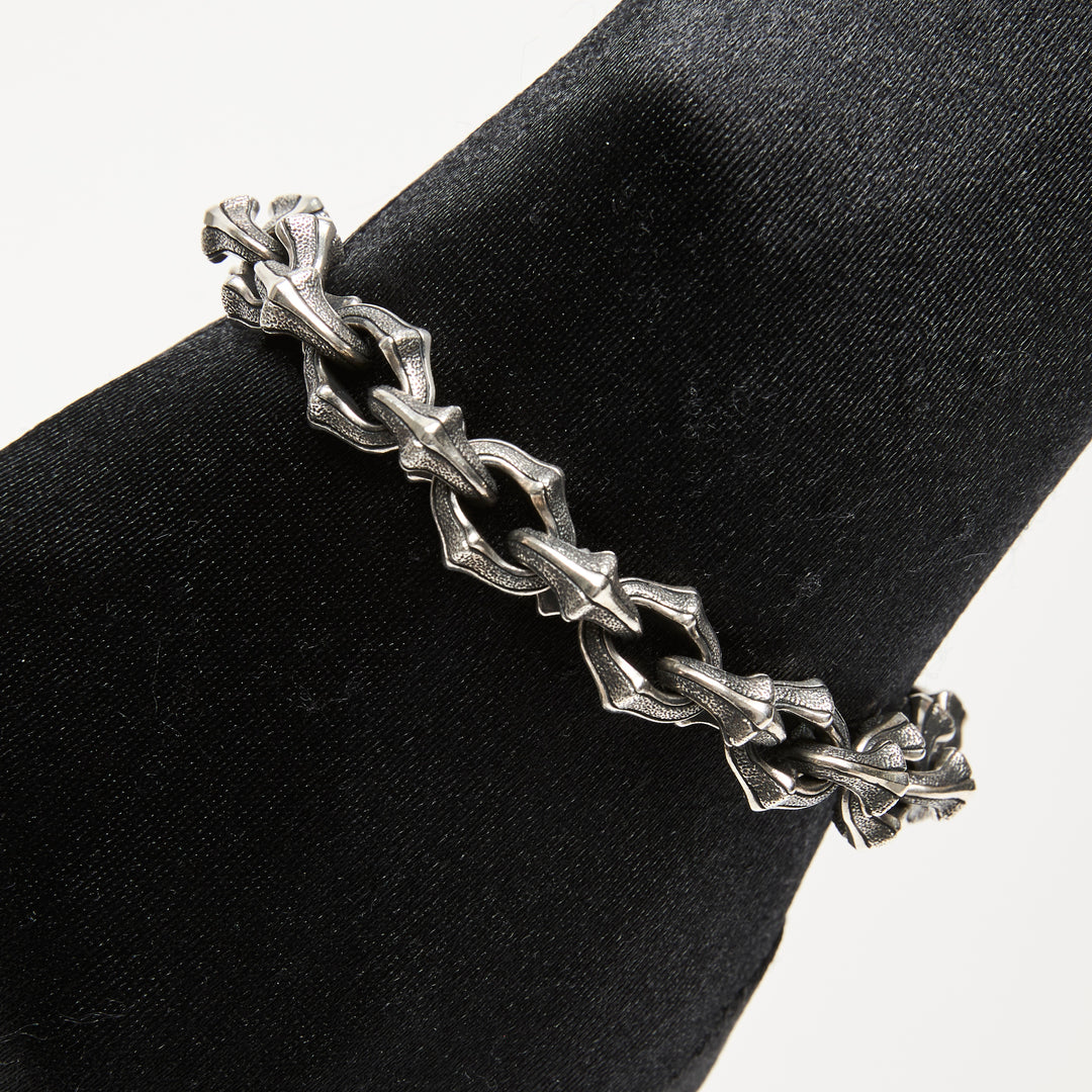 David Yurman Sterling Silver Armory Link Bracelet