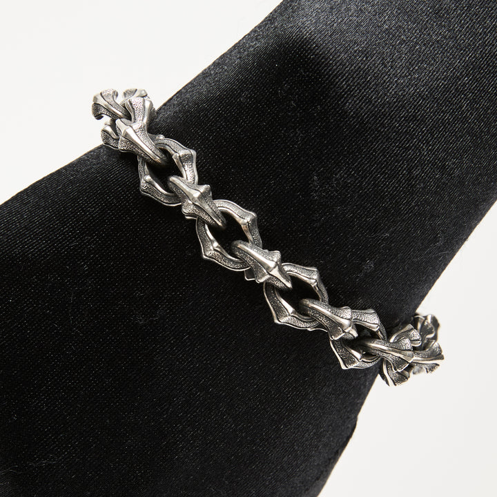 David Yurman Sterling Silver Armory Link Bracelet