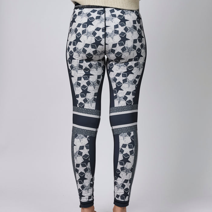 Dior Blue Star Patterned Technical Jersey Pants Size Small