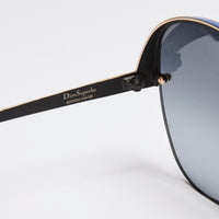 Dior Rimless Sunglasses with Blue Accent