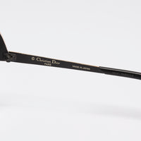 Dior Rimless Sunglasses with Blue Accent