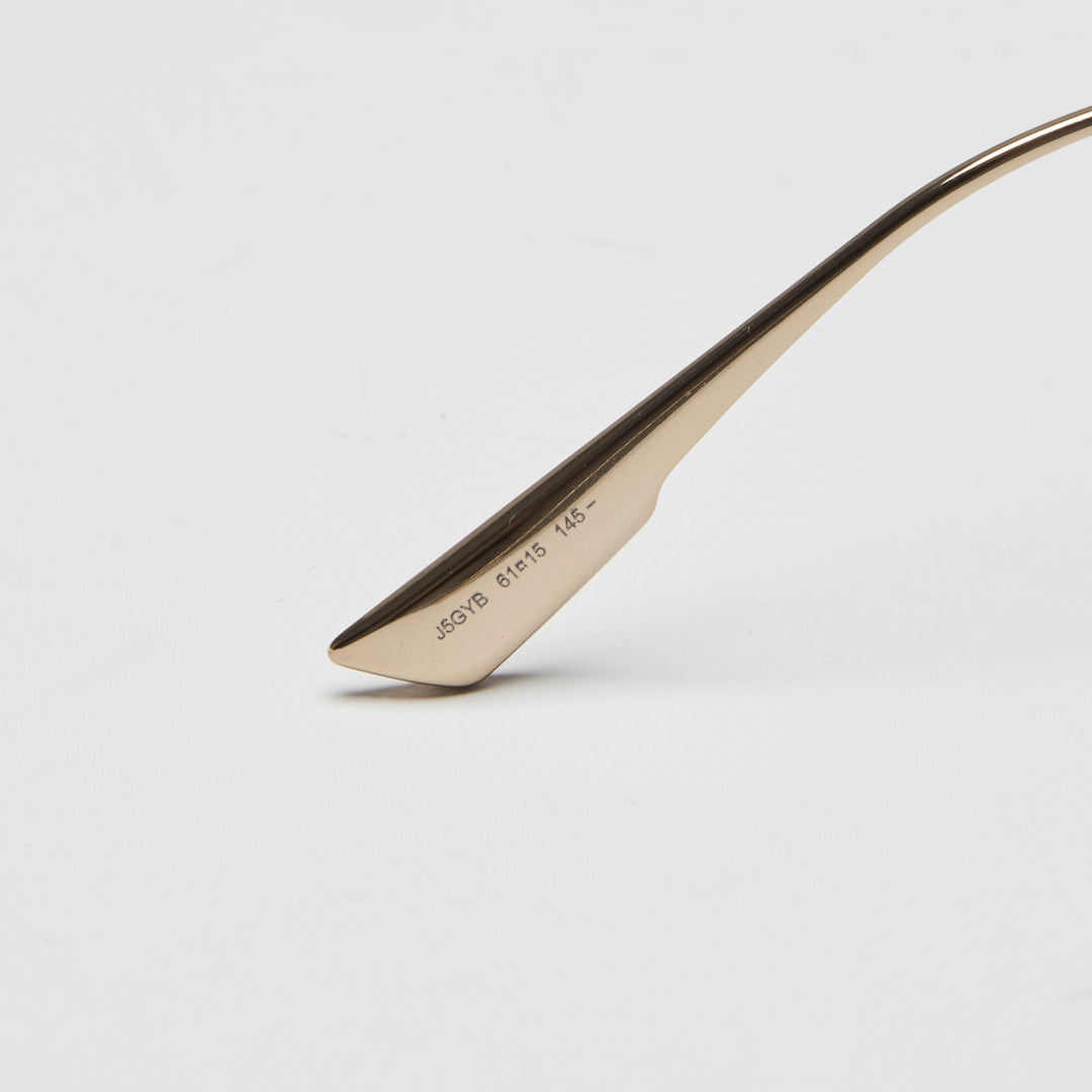 Dior Gold Tone DiorSociety4 Round Gradient Sunglasses