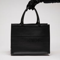 Dior Medium Book Tote Black (Front)