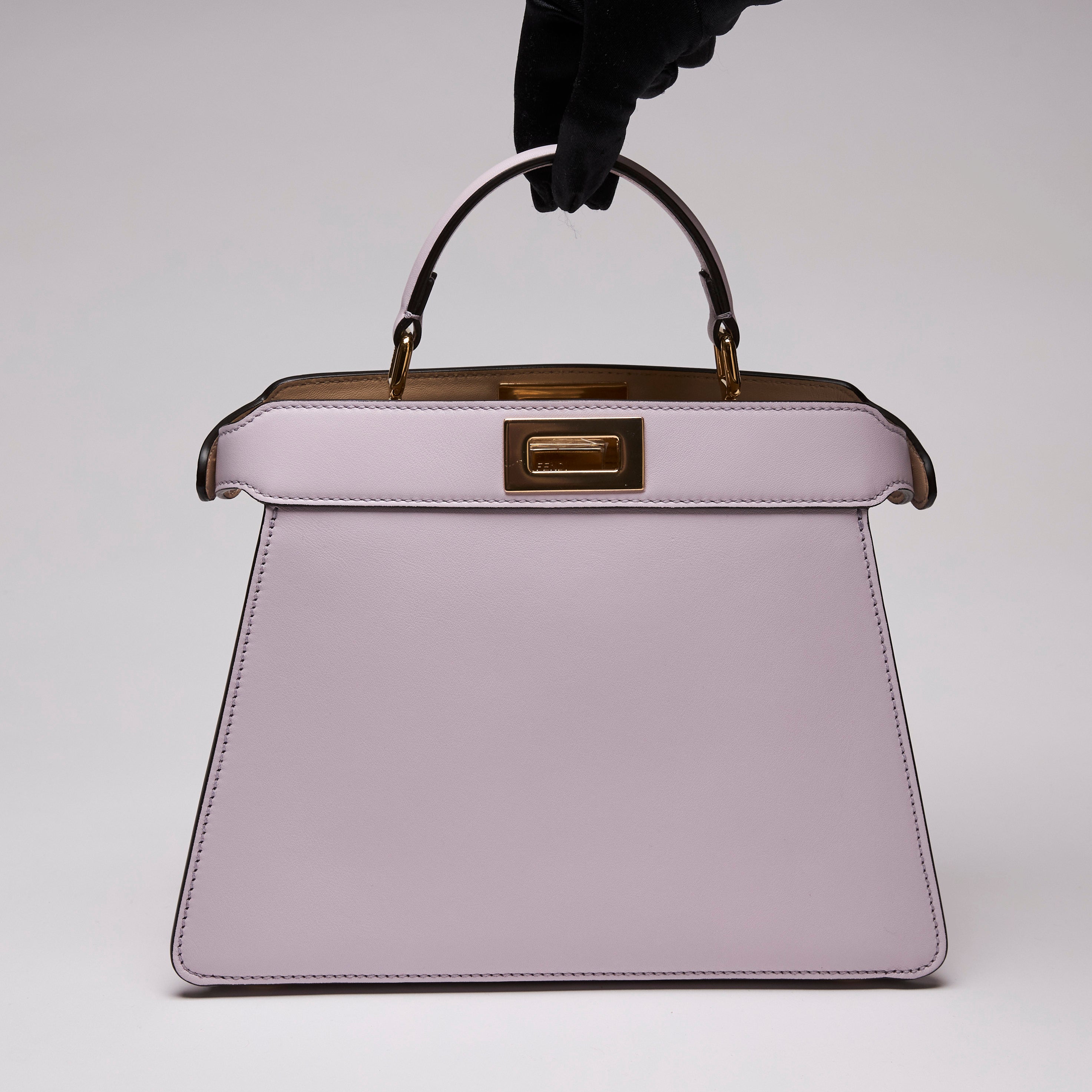 Fendi Limited Vitello Multicolor Seta Shiny Nappa Dancing Girls