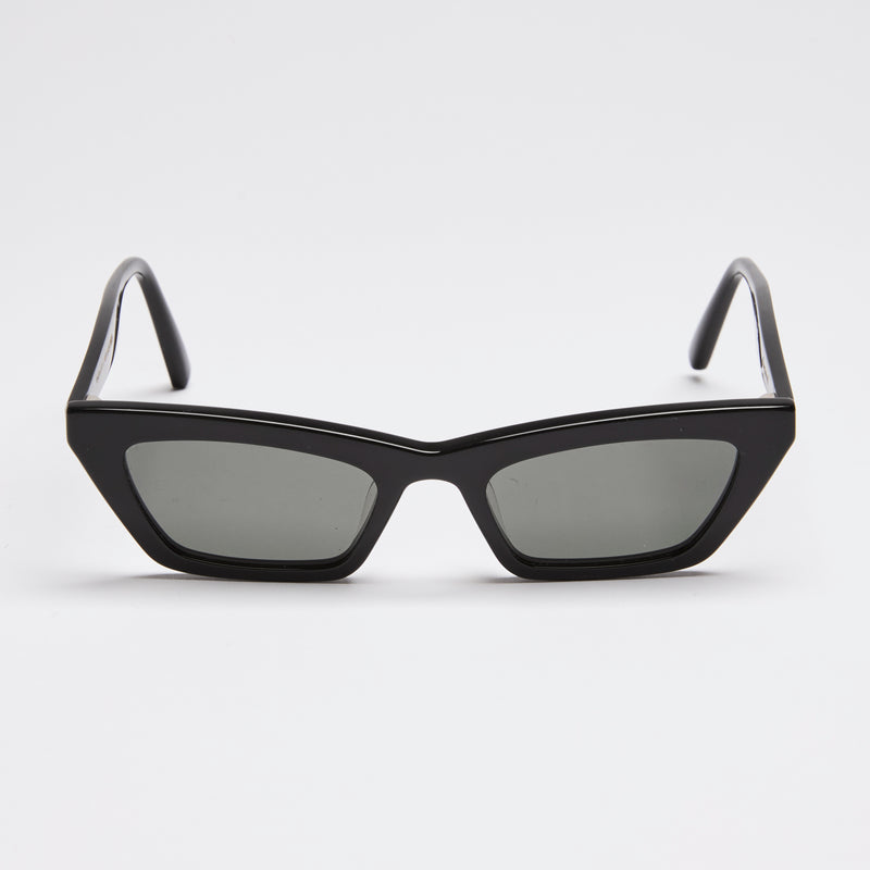 Gentle Monster Black Angular Sunglasses