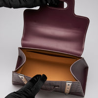 Goyard Burgundy Goyardine "Saigon" Top Handle Bag