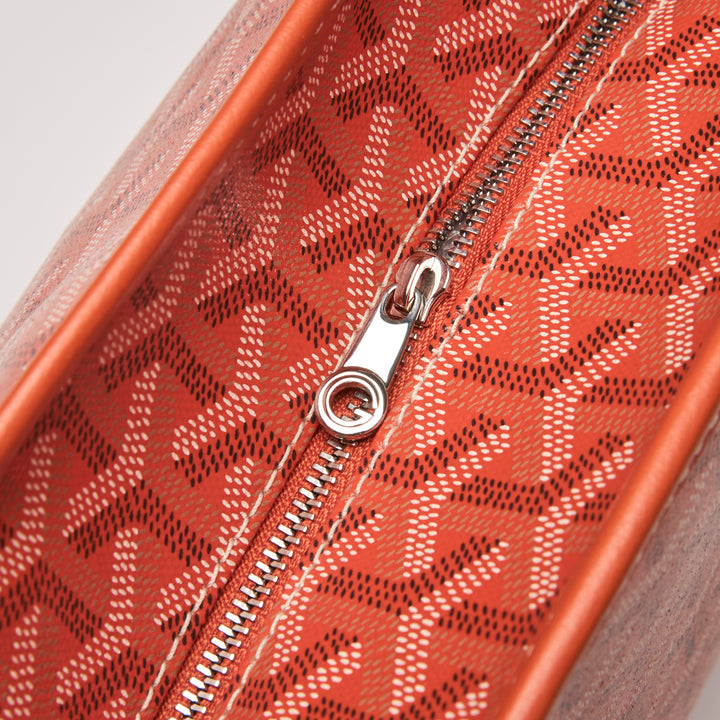 Goyard Orange Goyardine Canvas Saint Louis PM Tote Bag