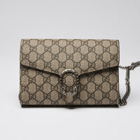 Gucci GG Supreme Canvas Monogram Dionysus Wallet On Chain