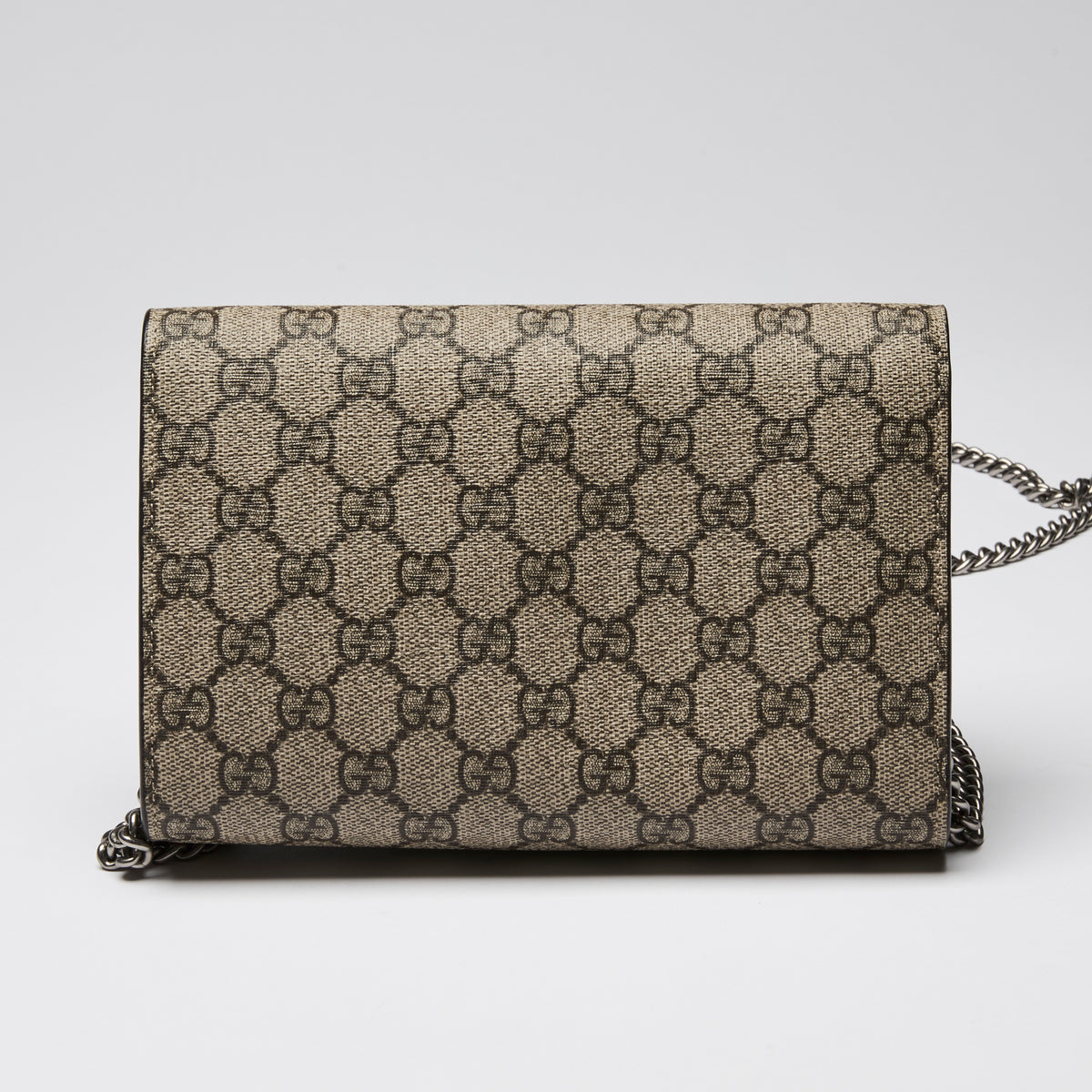Gucci GG Supreme Canvas Monogram Dionysus Wallet On Chain