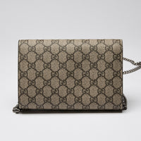 Gucci GG Supreme Canvas Monogram Dionysus Wallet On Chain