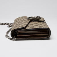 Gucci GG Supreme Canvas Monogram Dionysus Wallet On Chain