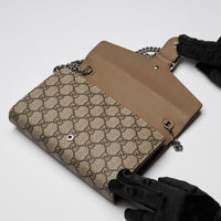 Gucci GG Supreme Canvas Monogram Dionysus Wallet On Chain