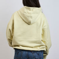 Gucci Yellow/Green Hoodie with Navy Logo Size S