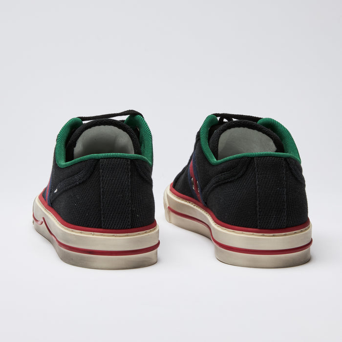 Gucci Low-Top Canvas Tennis Sneakers Size 37.5