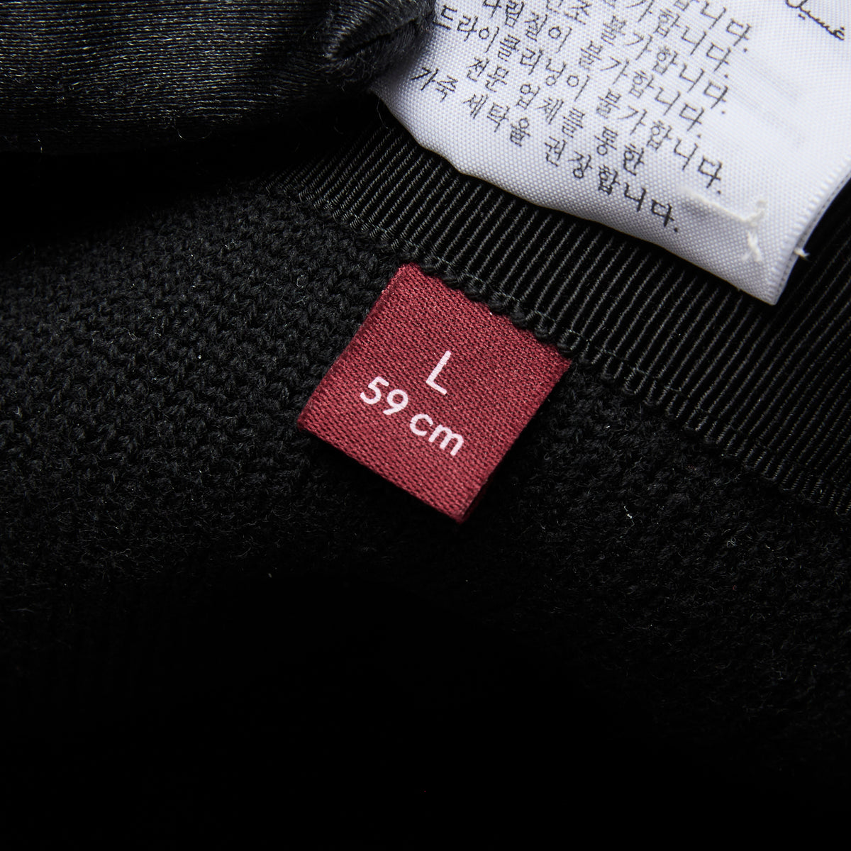 Gucci Grey GG Wool Baseball Cap Size L