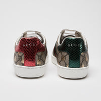 Gucci Beige GG Supreme Canvas Ace Sneakers Size 40