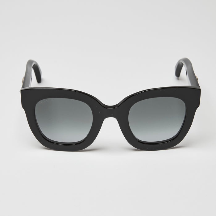 Gucci Black GG Marmont Sunglasses Embellished with Star Crystals