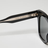 Gucci Black Cat-eye Gold Accent Sunglasses