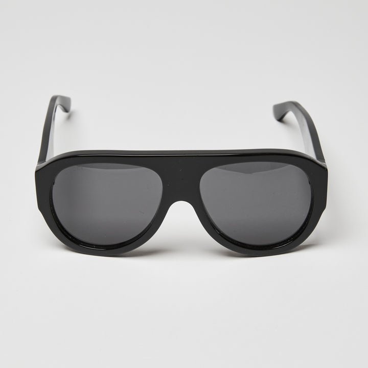 Gucci Black Aviator Sunglasses
