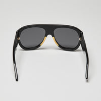 Gucci Black Aviator Sunglasses