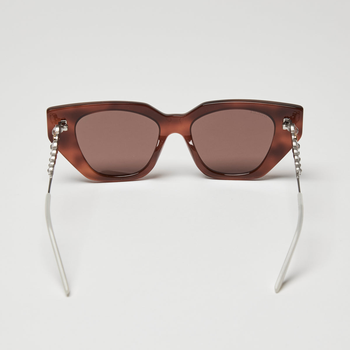 Gucci Brown Tortoise Shell Cateye Sunglasses