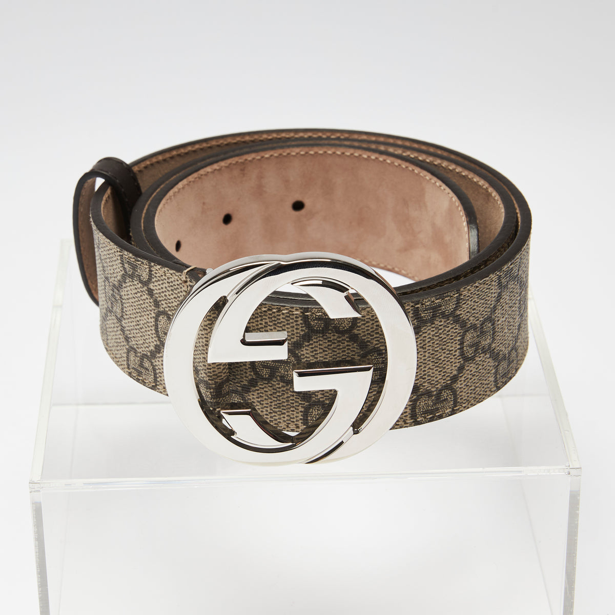Gucci GG Supreme Canvas Belt | Luxury Finds Consignment