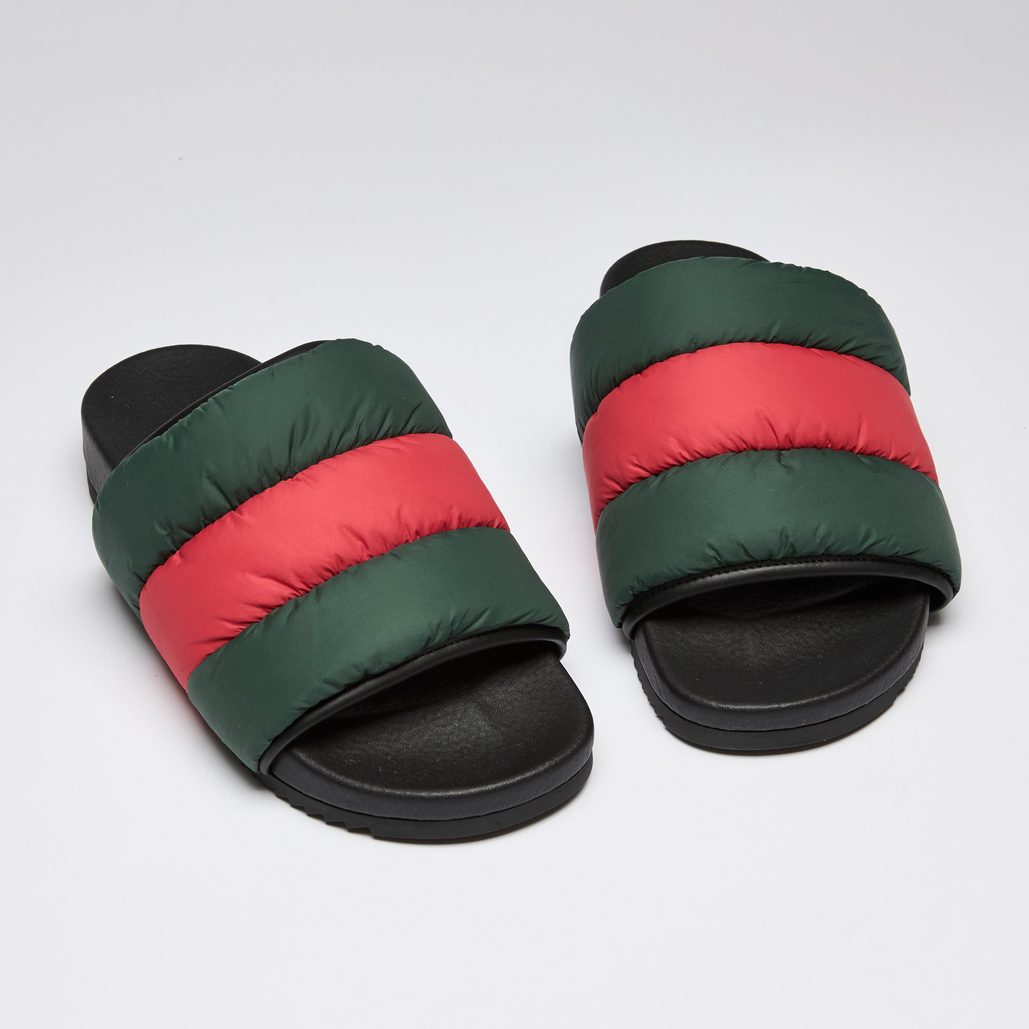 Gucci green slides shop