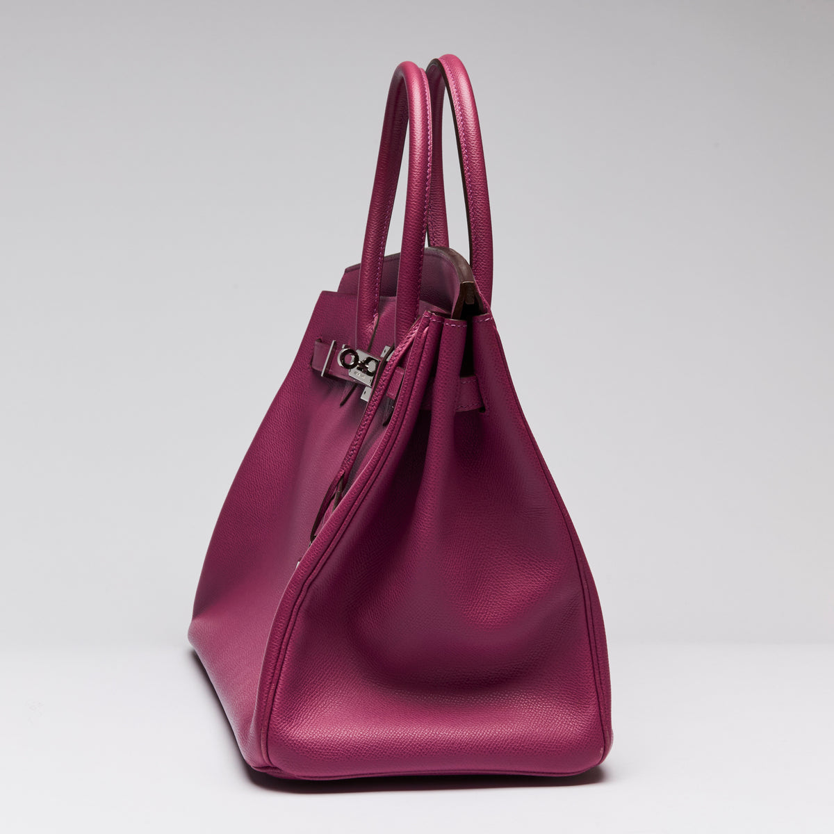 Hermes Cyclamen Epsom Leather Birkin 35