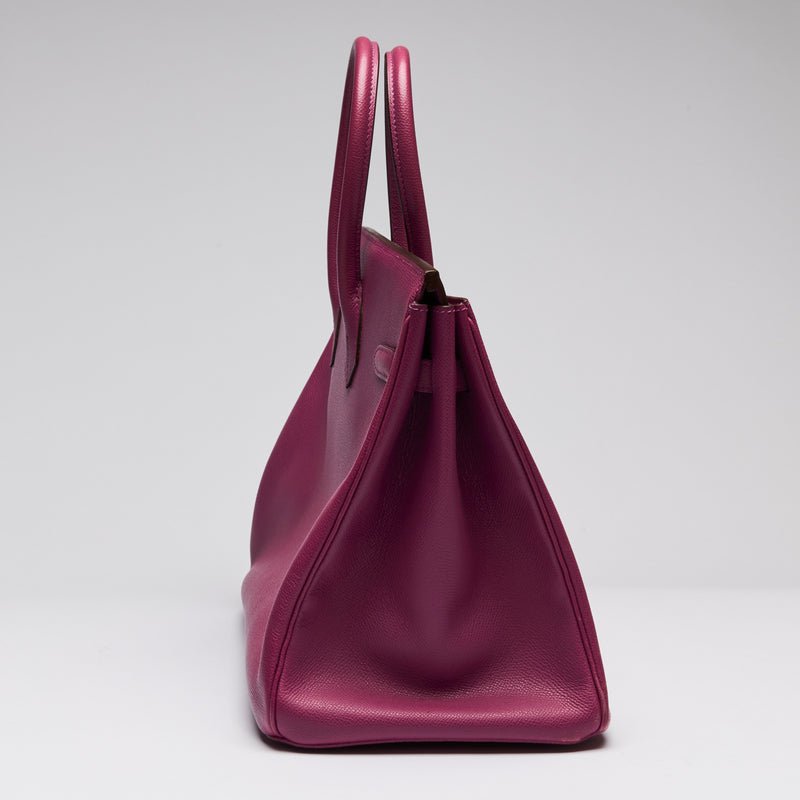 Hermes Cyclamen Epsom Leather Birkin 35