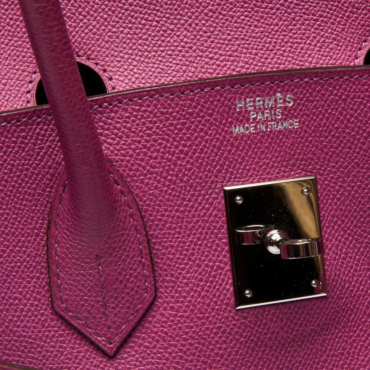 Hermes Cyclamen Epsom Leather Birkin 35