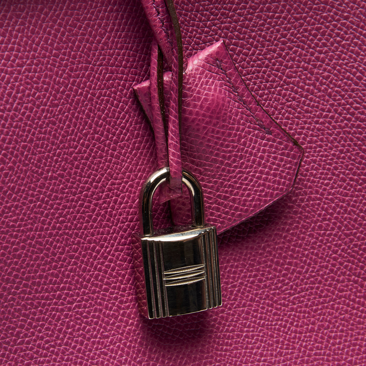 Hermes Cyclamen Epsom Leather Birkin 35