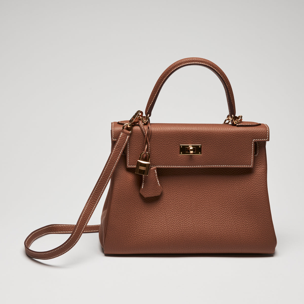 Hermes Gold Togo Leather Kelly 28