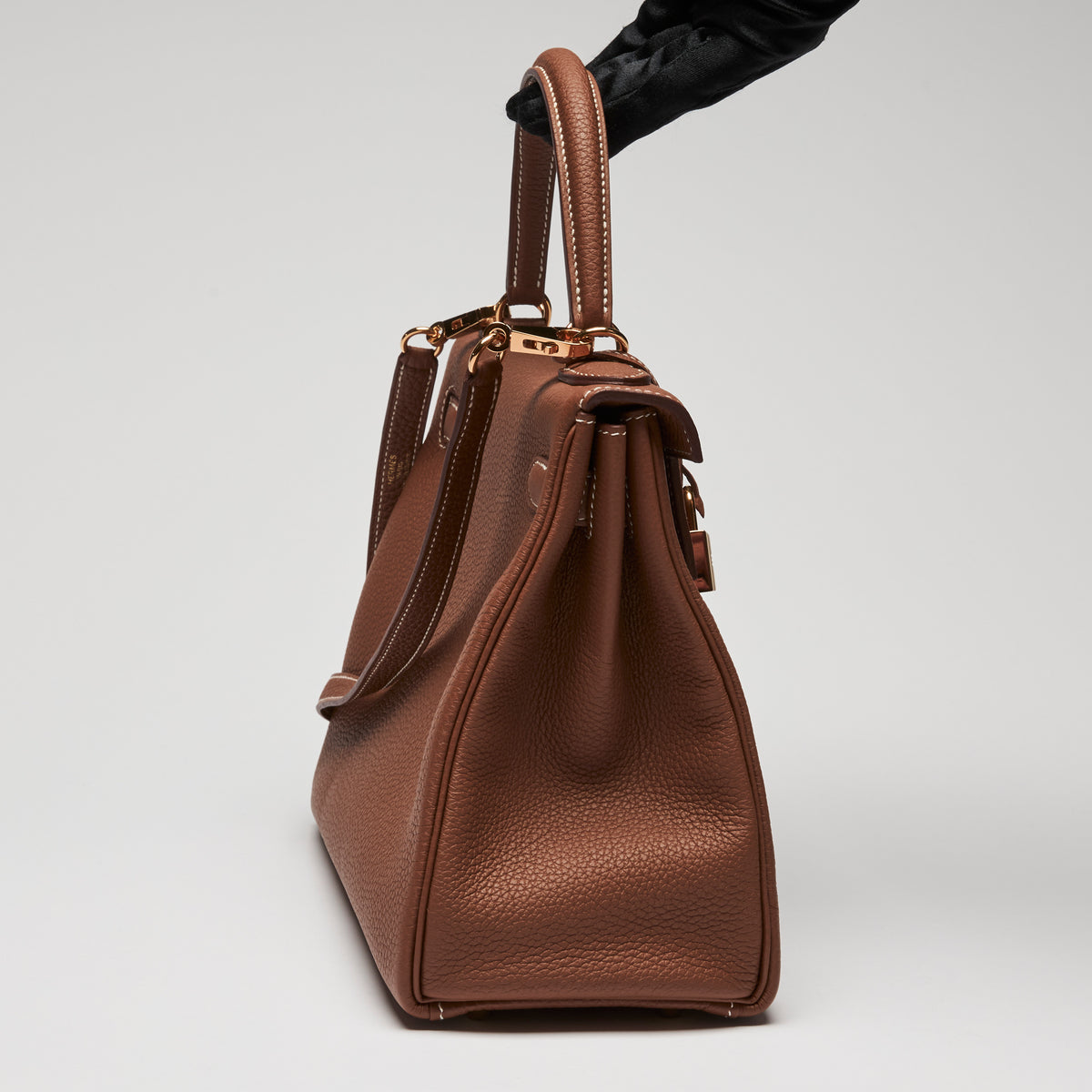 Hermes Gold Togo Leather Kelly 28